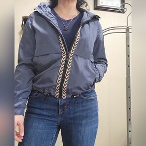 Lucky brand full zip rain jacket